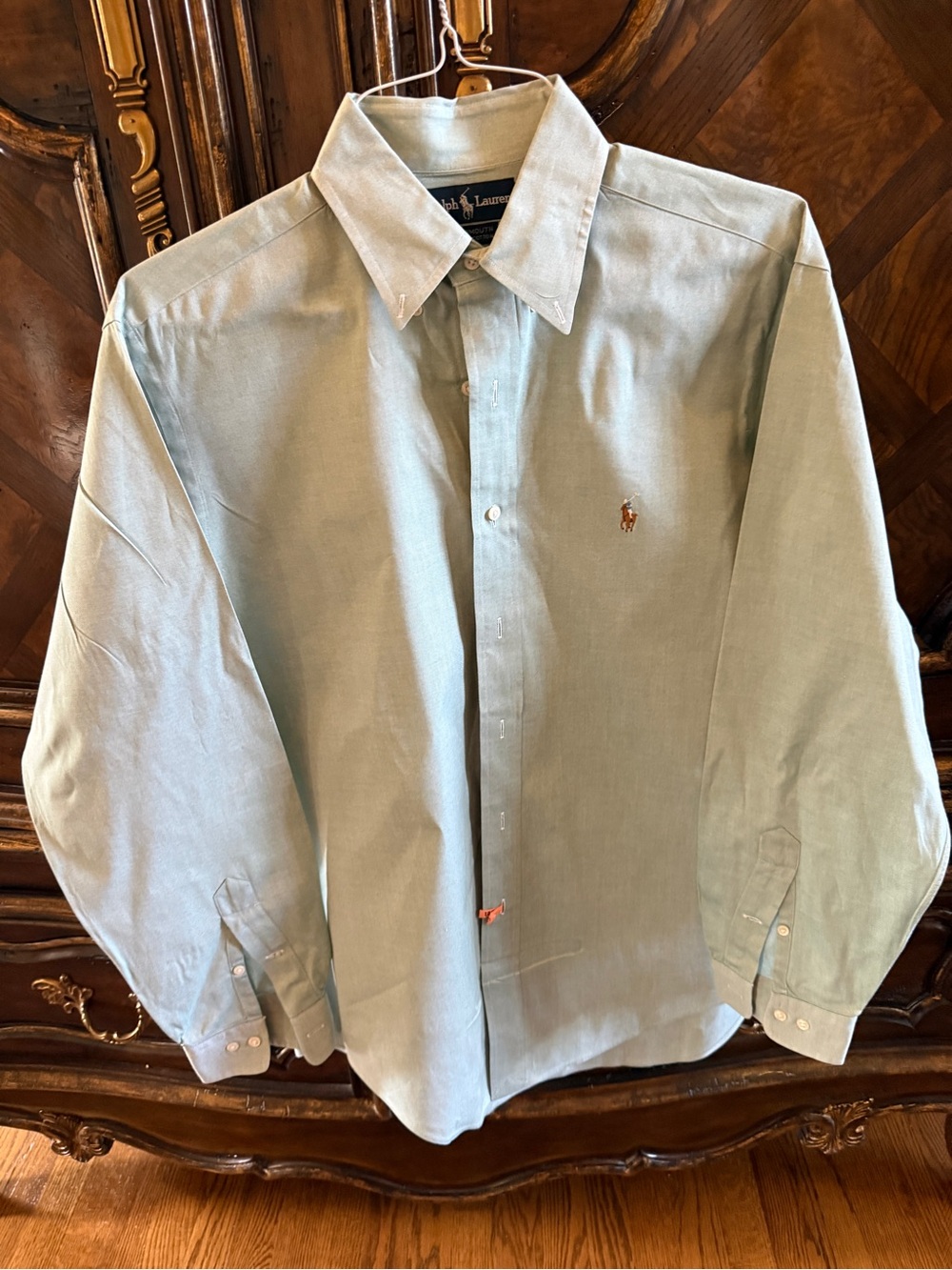 Polo by Ralph Lauren Light Blue Long-Sleeve Button Down Shirt